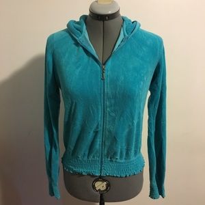 Juicy Couture Blue Terry Hoodie